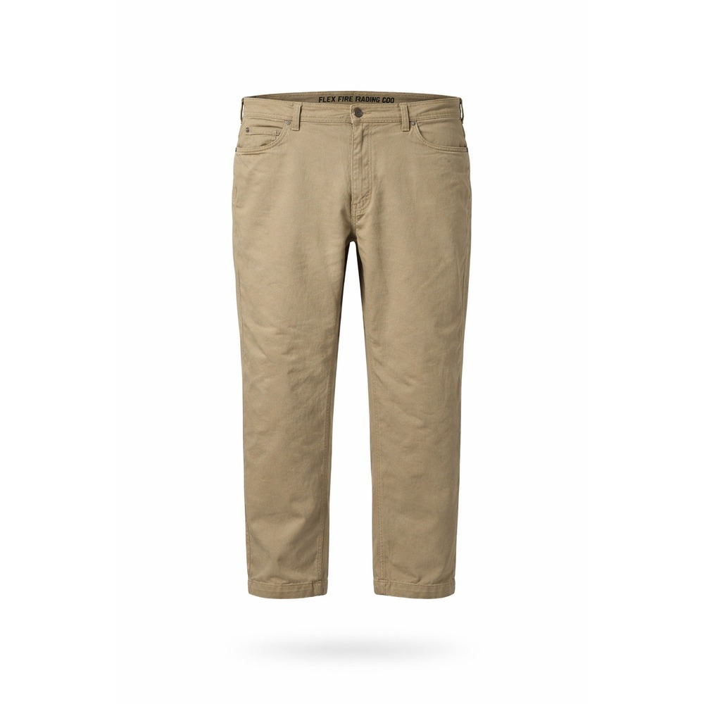 Duluth Trading Fire Hose Flex Work Pants Mens 42x30 Tan‎ Relaxed Fit Utility